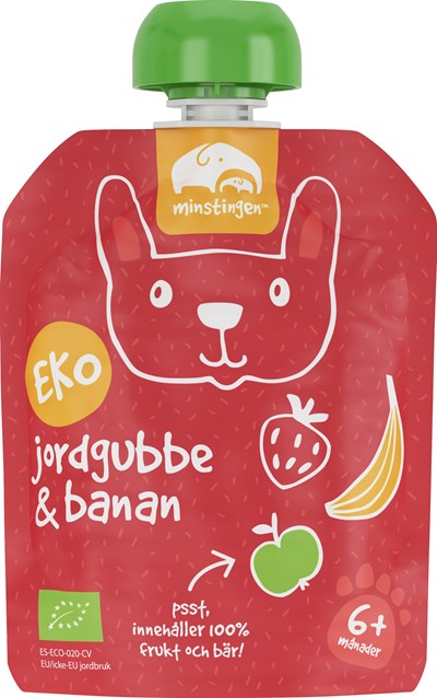 Jordgubbe & banan